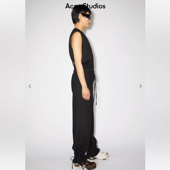 Acne studios drawstring trousers - Picture 3 of 8